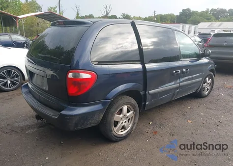 2006 Dodge Caravan Sxt z USA, uszkodzony, nr VIN 1D4GP45R06B631615